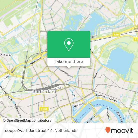 coop, Zwart Janstraat 14 map