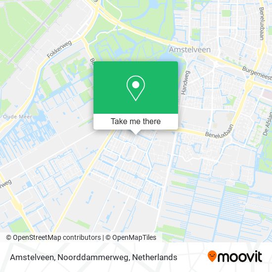 Amstelveen, Noorddammerweg map