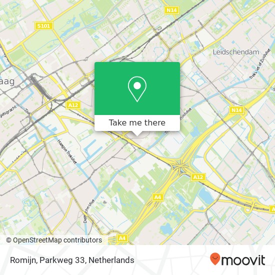 Romijn, Parkweg 33 map