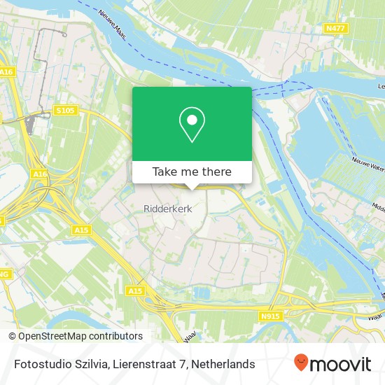 Fotostudio Szilvia, Lierenstraat 7 map