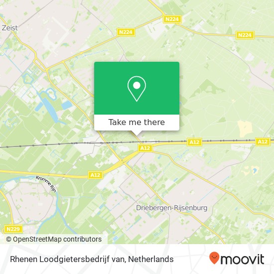 Rhenen Loodgietersbedrijf van map