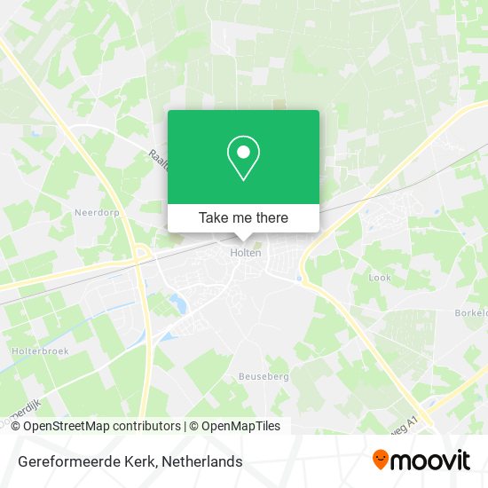 Gereformeerde Kerk Karte