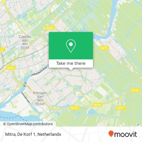 Mitra, De Korf 1 map