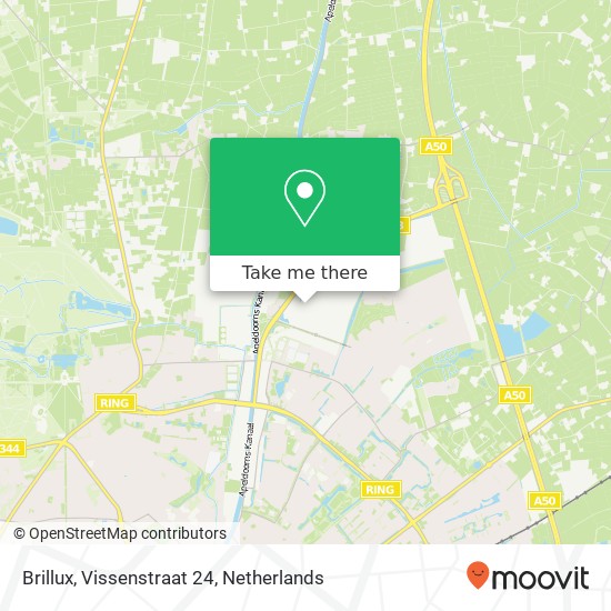 Brillux, Vissenstraat 24 map