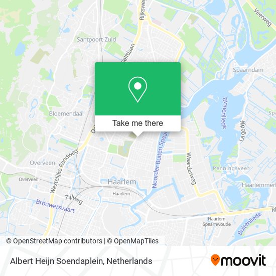 Albert Heijn Soendaplein map