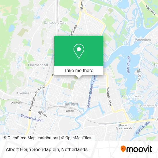 Albert Heijn Soendaplein map