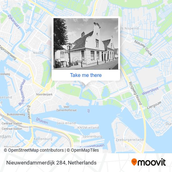 Nieuwendammerdijk 284 map