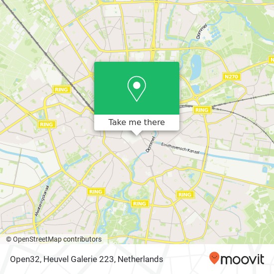 Open32, Heuvel Galerie 223 map