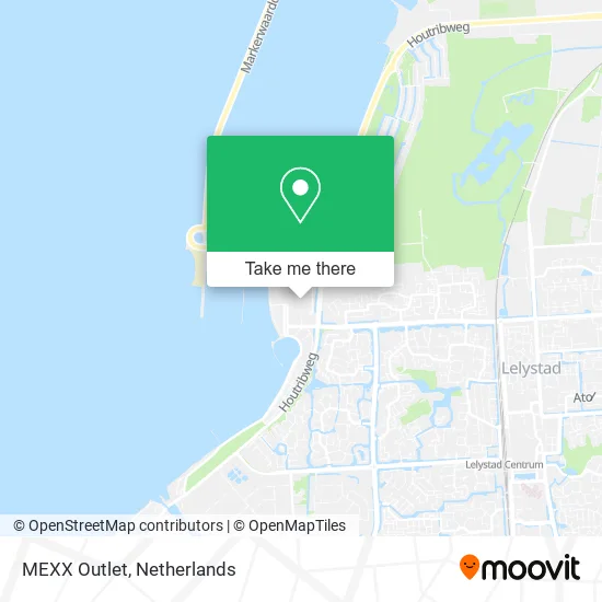 MEXX Outlet map
