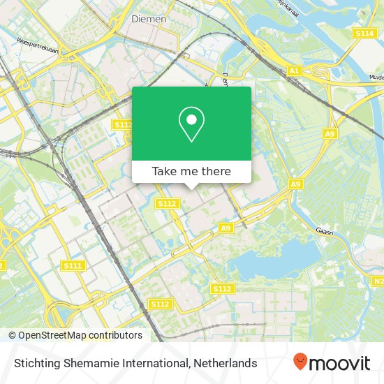 Stichting Shemamie International map