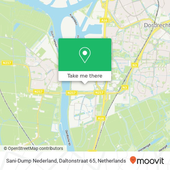 Sani-Dump Nederland, Daltonstraat 65 map