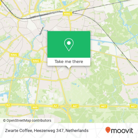 Zwarte Coffee, Heezerweg 347 Karte