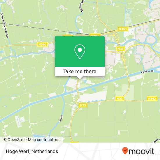 Hoge Werf map