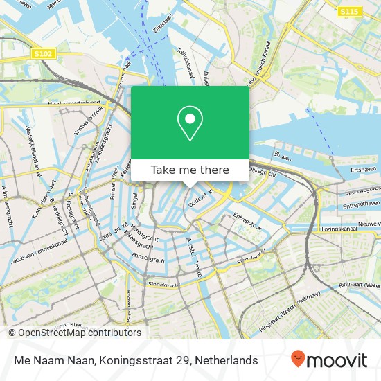 Me Naam Naan, Koningsstraat 29 map