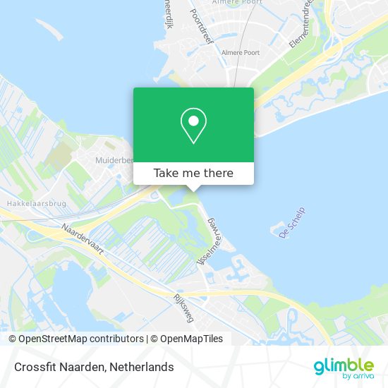 Crossfit Naarden map