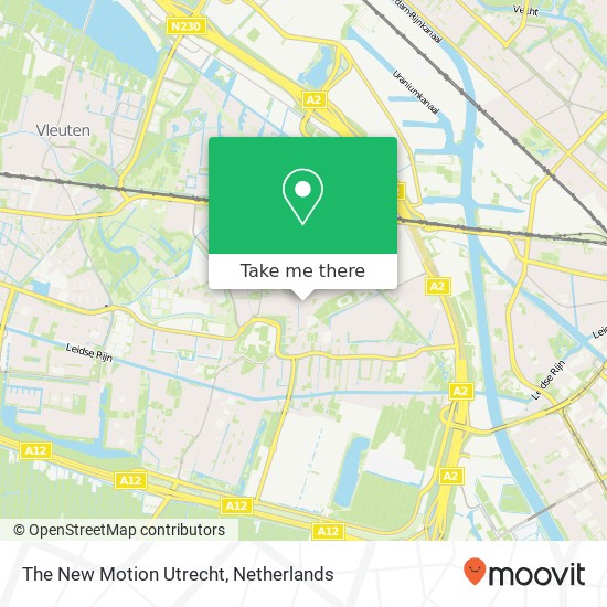 The New Motion Utrecht map