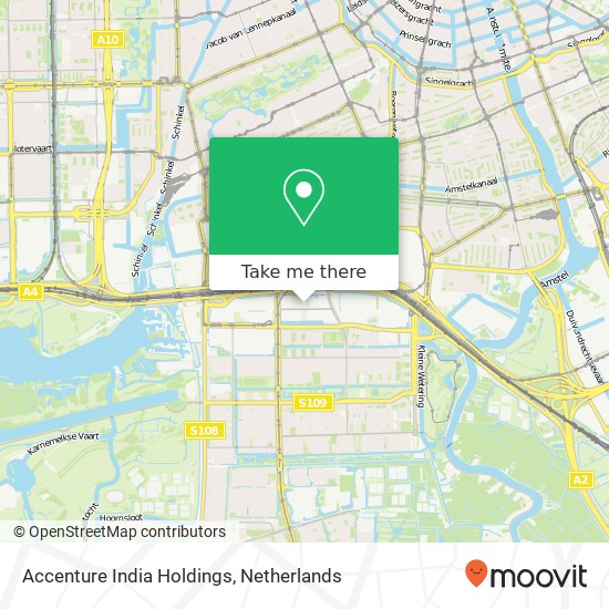 Accenture India Holdings map