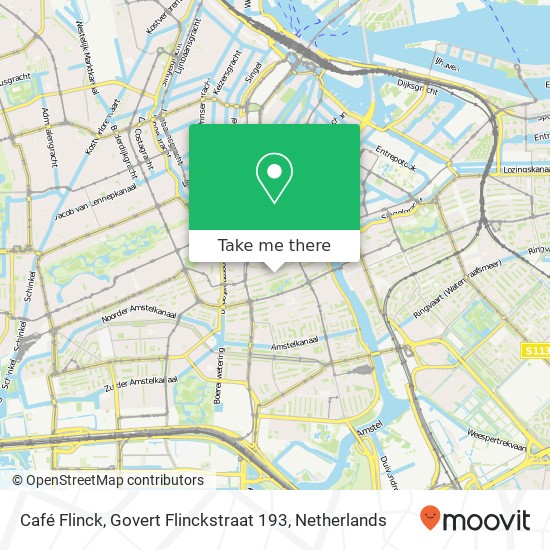 Café Flinck, Govert Flinckstraat 193 map