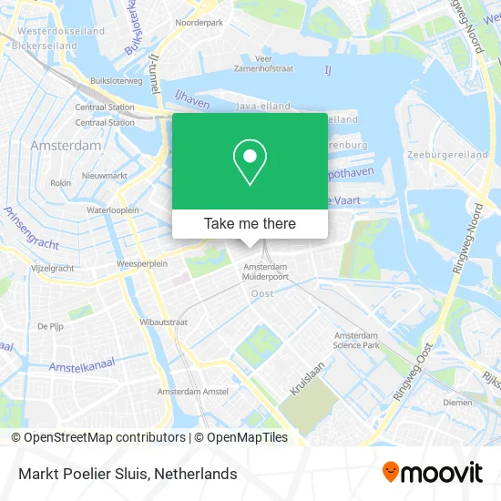 Markt Poelier Sluis map