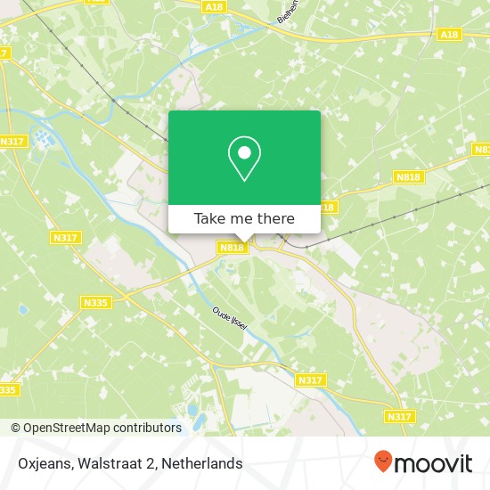 Oxjeans, Walstraat 2 map