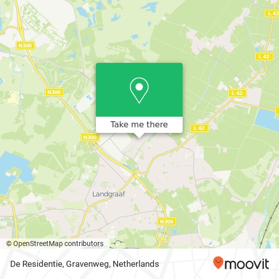 De Residentie, Gravenweg map