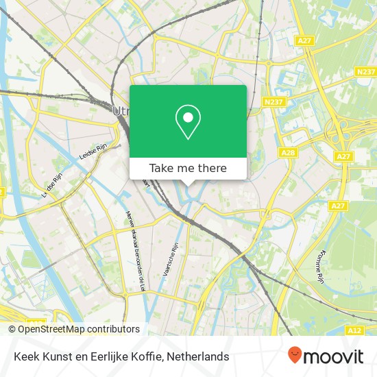 Keek Kunst en Eerlijke Koffie map