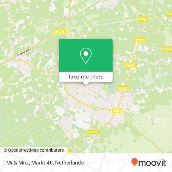 Mr.& Mrs., Markt 46 map