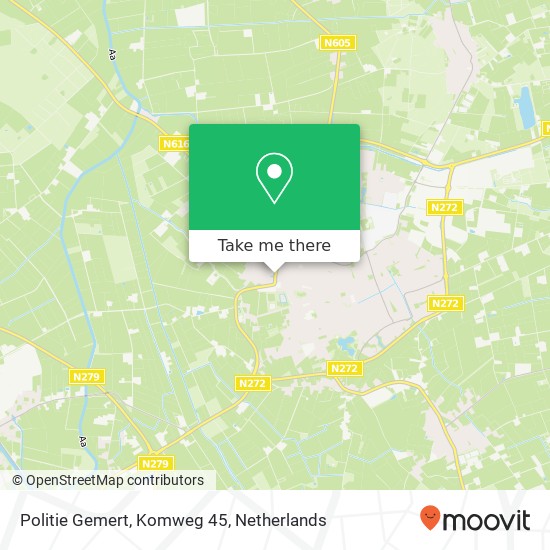 Politie Gemert, Komweg 45 map