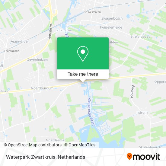 Waterpark Zwartkruis map
