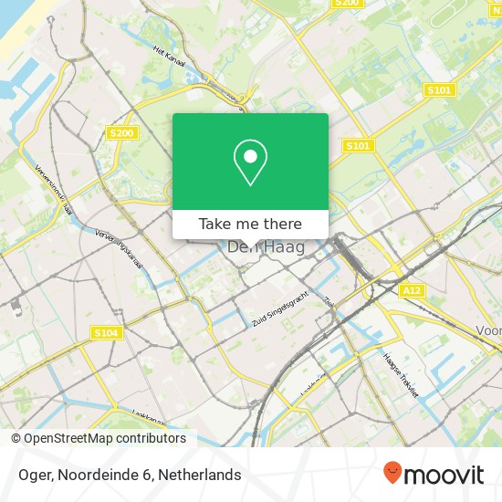 Oger, Noordeinde 6 map