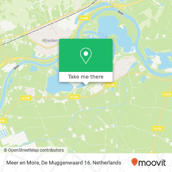 Meer en More, De Muggenwaard 16 map