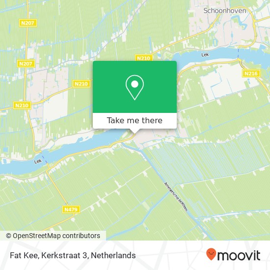 Fat Kee, Kerkstraat 3 map