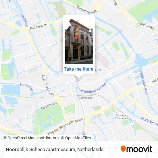 Noordelijk Scheepvaartmuseum map