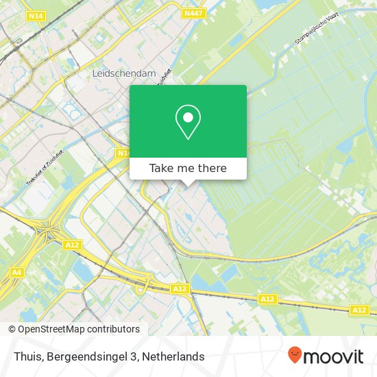 Thuis, Bergeendsingel 3 Karte