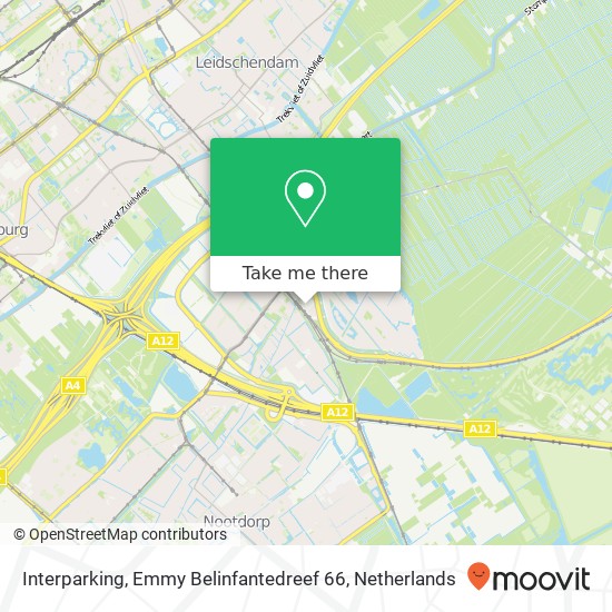 Interparking, Emmy Belinfantedreef 66 map