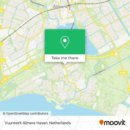 Vuurwerk Almere Haven map