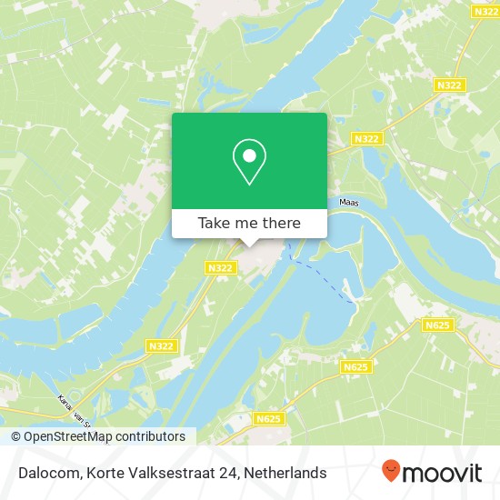 Dalocom, Korte Valksestraat 24 map