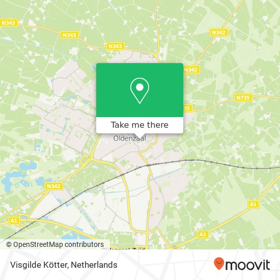 Visgilde Kötter, Steenstraat 25 map