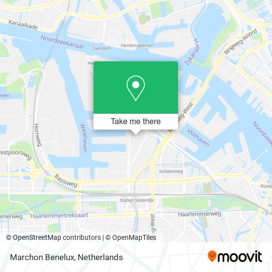 Marchon Benelux map