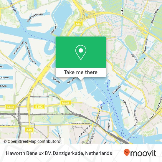 Haworth Benelux BV, Danzigerkade map
