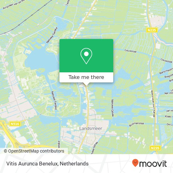Vitis Aurunca Benelux map