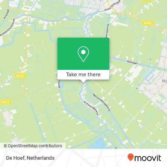 De Hoef map