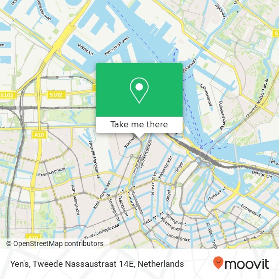 Yen's, Tweede Nassaustraat 14E map