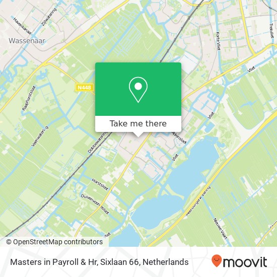 Masters in Payroll & Hr, Sixlaan 66 map