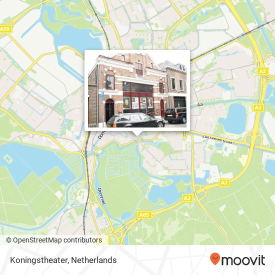 Koningstheater map