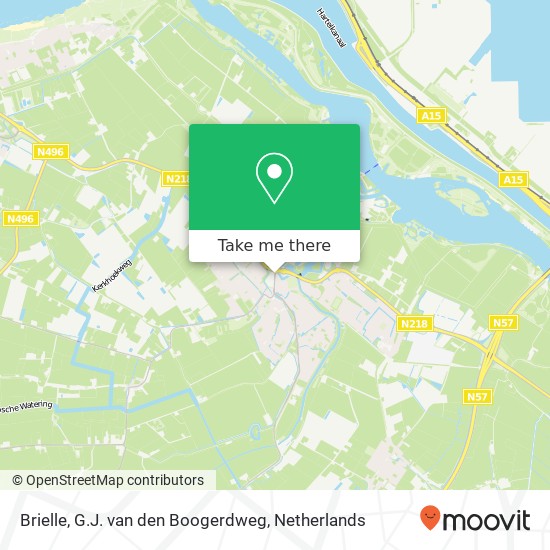 Brielle, G.J. van den Boogerdweg map