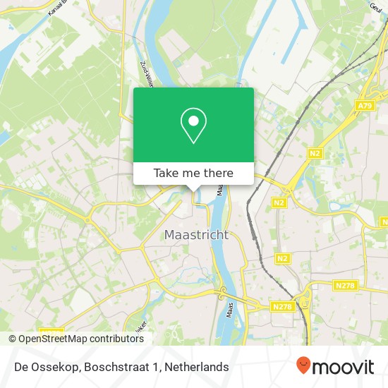 De Ossekop, Boschstraat 1 map