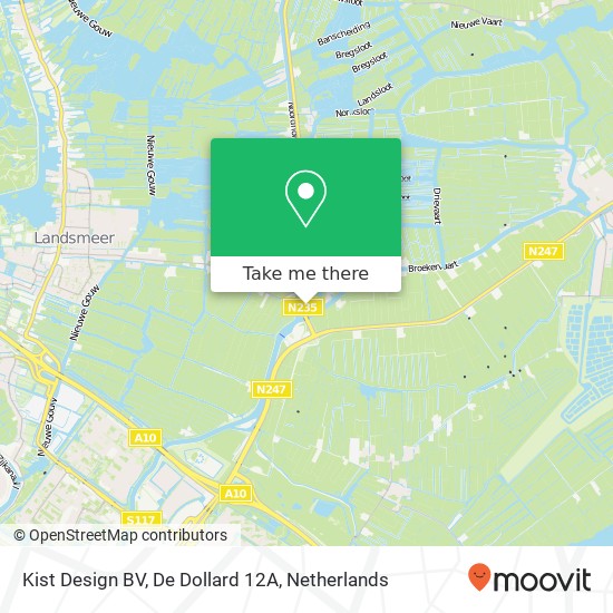 Kist Design BV, De Dollard 12A map