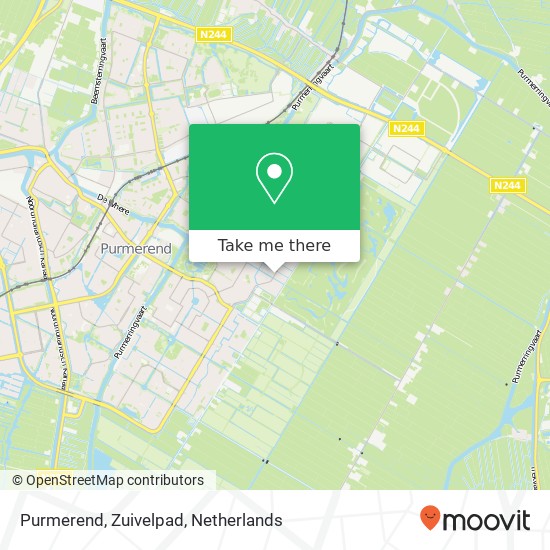 Purmerend, Zuivelpad map