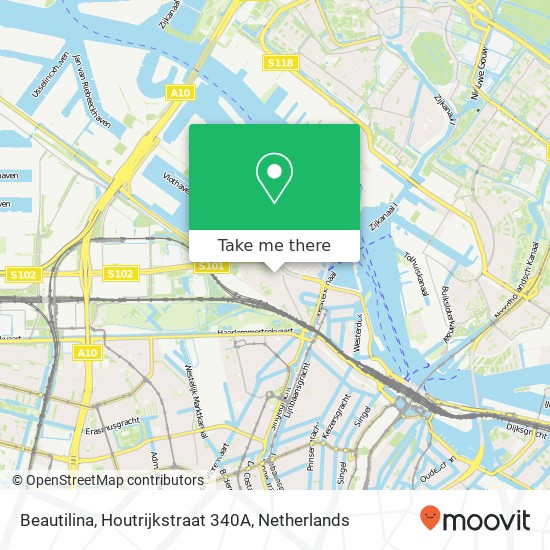 Beautilina, Houtrijkstraat 340A map